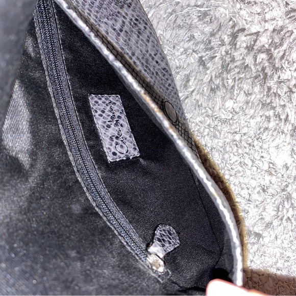 Cole Haan snake print clutch - Picture 5 of 5